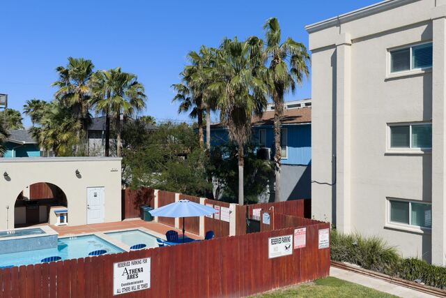 Hot tub at Athena Ares at Athena Ares Seaside Estate, South Padre Island