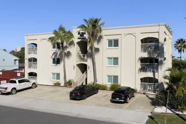 Athena Ares building exterior at Athena Ares Seaside Estate, South Padre Island