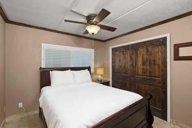 Pool with arches and palms at Athena Ares Seaside Estate, South Padre Island